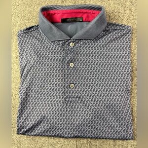 Greyson Mens Short Sleeve Golf Polo Shirt Size M Gray